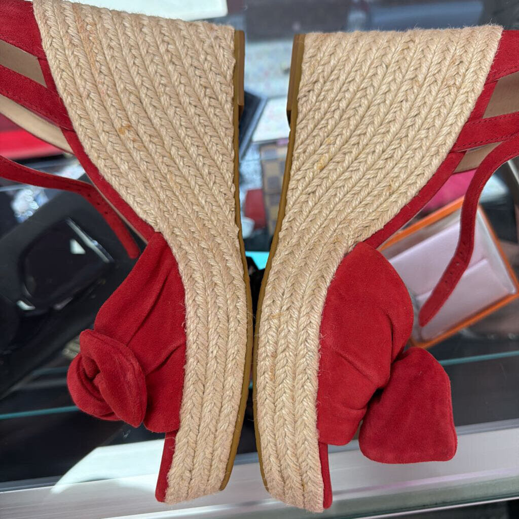 9 Kate Spade Suede Bow Espadrille