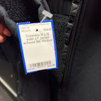 M L/S solid z/f jacket w/hood