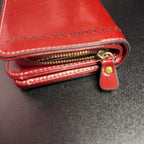 Sendefn RFID Blocking Leather Brown Clutch Wallet Long Purse Large Capacity