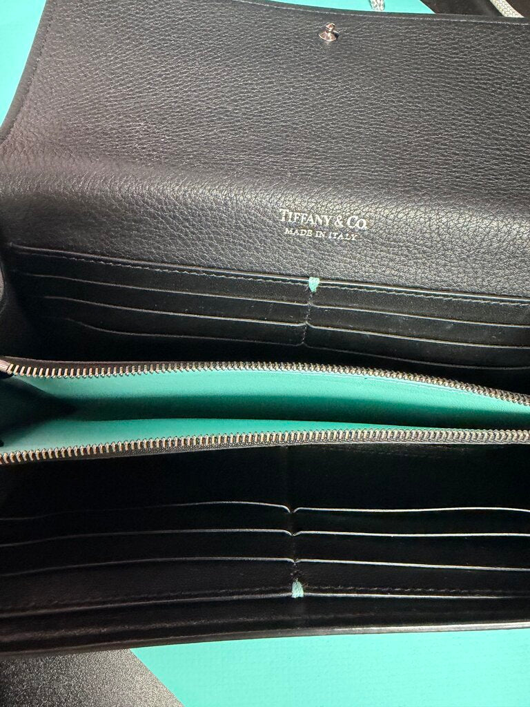 Tiffany & Co Brushstroke Continental Flap Wallet