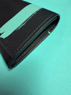 Tiffany & Co Brushstroke Continental Flap Wallet