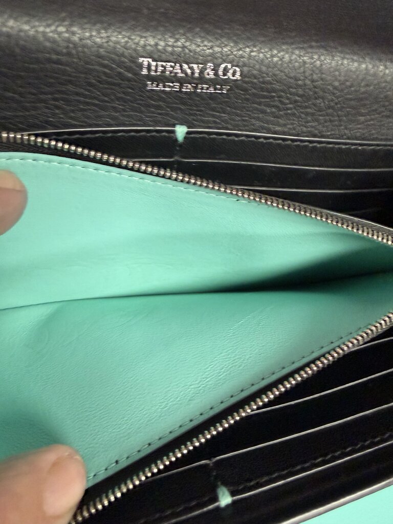 Tiffany & Co Brushstroke Continental Flap Wallet