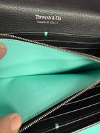 Tiffany & Co Brushstroke Continental Flap Wallet