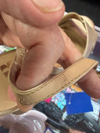 10 Gianni Bini As is Class-Act Platform Cross Strap Sandals