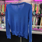 Md LS BF Ruffle Bodice Detail Solid cardigan