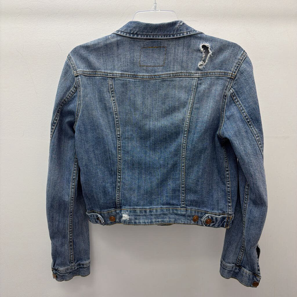 8 L/S Denim B/F Jacket