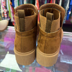 9 Charlotte Russe Chelsea Faux Suede Platform Boots
