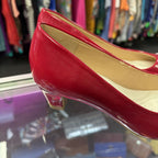 8.5 Journey Collection Round Toe Patent Heel