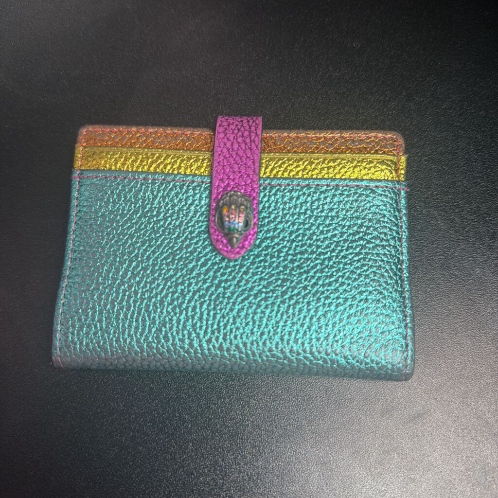 Kurt Geiger Metallic Shimmer Rainbow Id Card Holder
