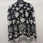 XL L/S Floral B/F Collar Shirt