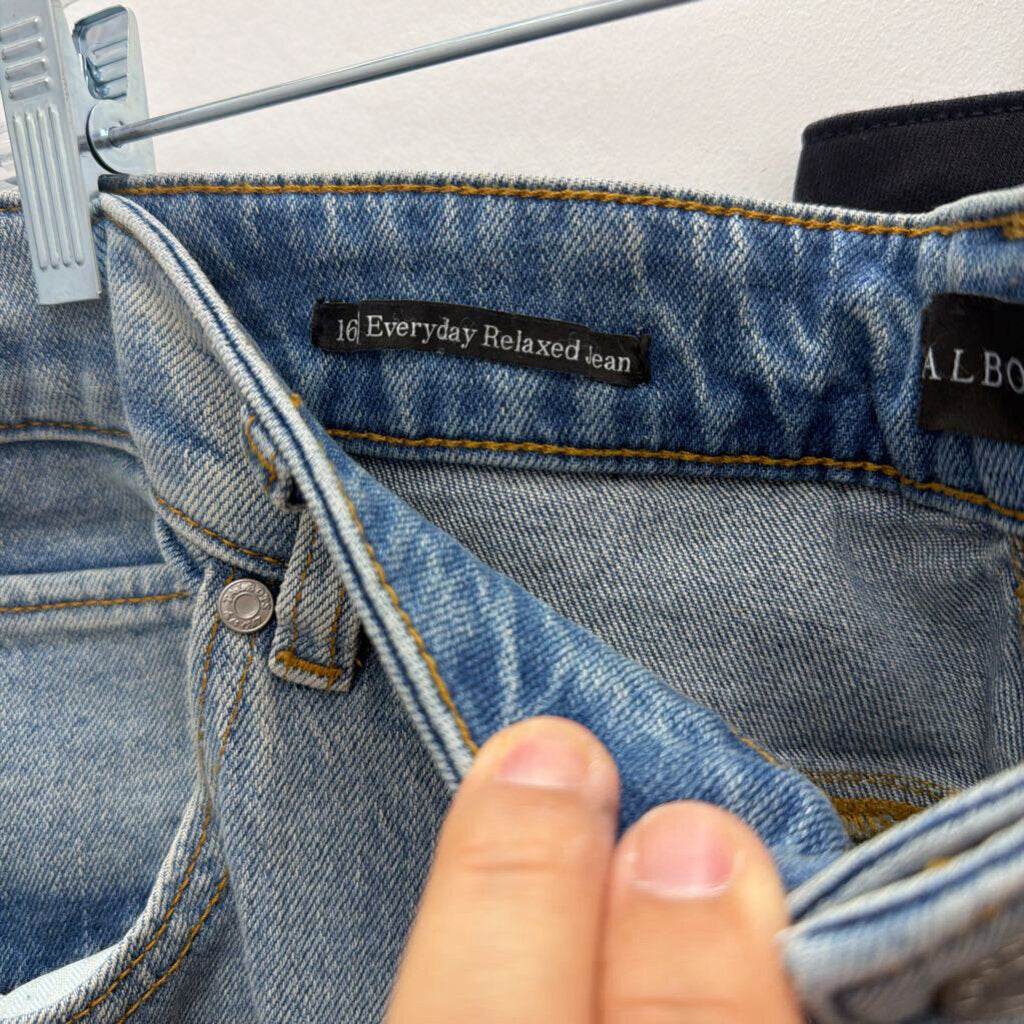 16 "Everyday Relaxed Jean" Denim Jeans NWT