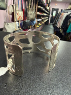 Brighton Silver Plated Christo Vienna Wide Cuff Bracelet