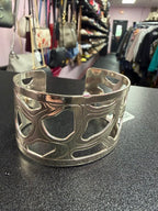 Brighton Silver Plated Christo Vienna Wide Cuff Bracelet