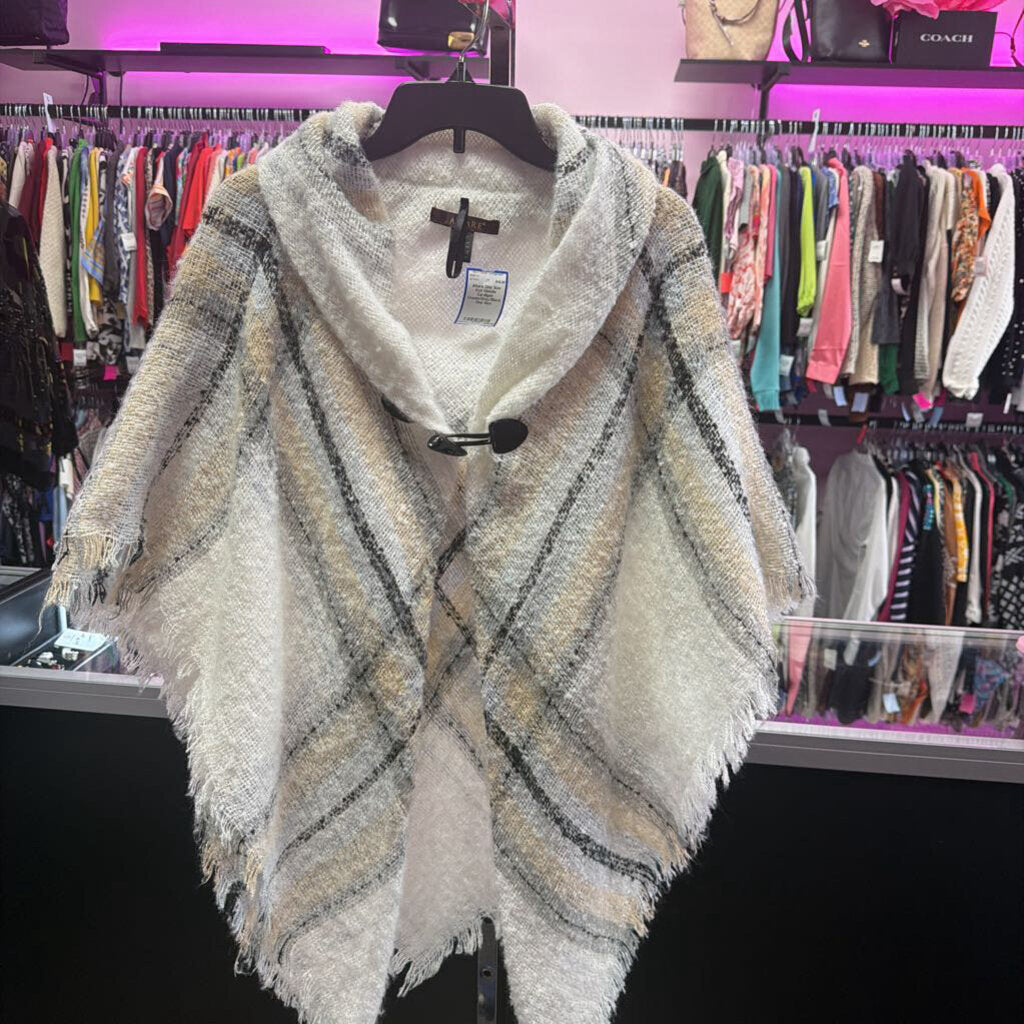One Size Knit Hoodie Cardigan