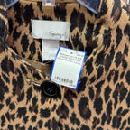 LG LS B/F Animal Print Coat