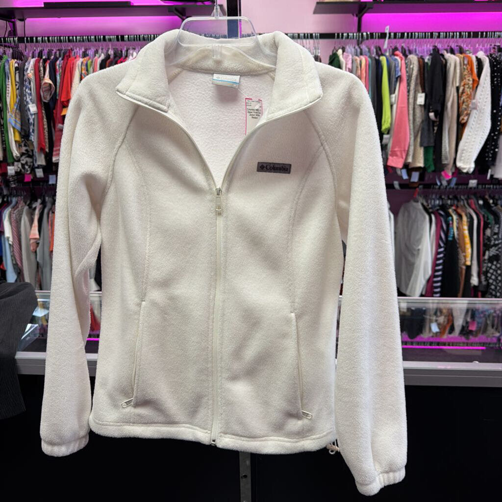 MED L/S Zipper Front Solid Jacket