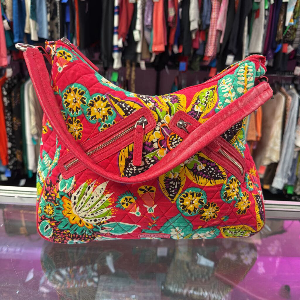 Vera Bradley Vivian Hobo Bag Rumba Floral