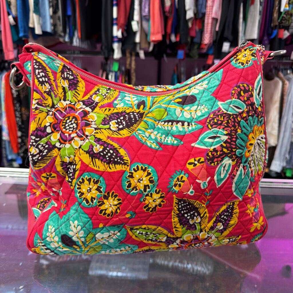 Vera Bradley Vivian Hobo Bag Rumba Floral
