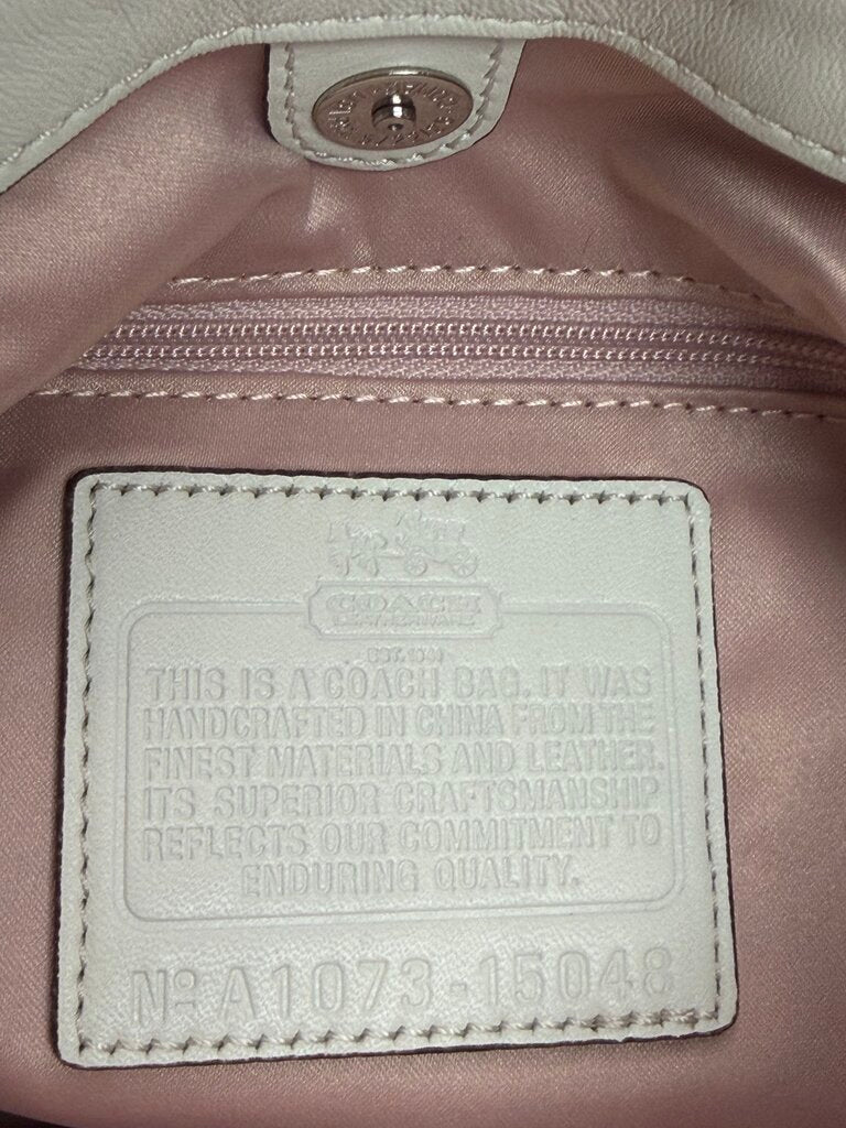 Coach Madison Op Art Ikat Sateen Maggie Shoulder Bag #15048
