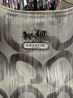 Coach Madison Op Art Ikat Sateen Maggie Shoulder Bag #15048