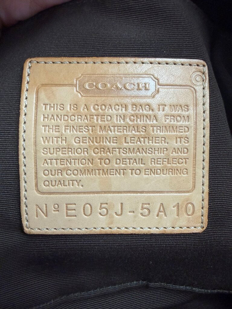 Coach Hamptons Signature Large Carryall Tote 5A10