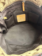 Coach Hamptons Signature Large Carryall Tote 5A10