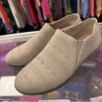 6 Sketchers Cleo Prep Knit Stretch Block Heel