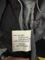8 Dbl Breasted Solid Wool Blend Pea Coat