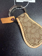 Coach Vintage Signature Mini C Logo Keychain Fob