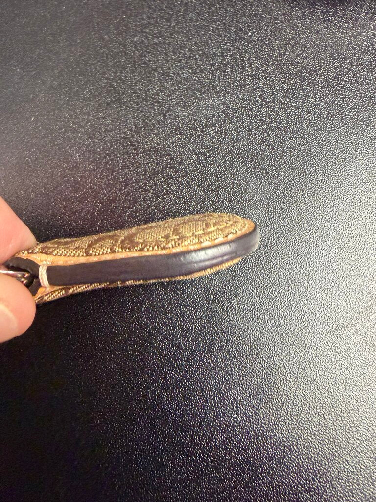 Coach Vintage Signature Mini C Logo Keychain Fob