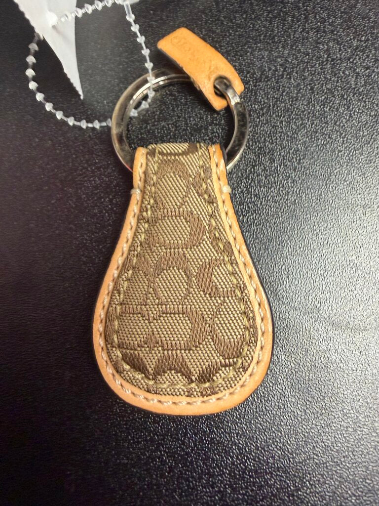 Coach Vintage Signature Mini C Logo Keychain Fob