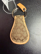 Coach Vintage Signature Mini C Logo Keychain Fob