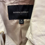 SM L/S double breasted short trench coat