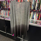 MD L/S ombre knit cardigan/duster