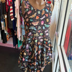 LG SLess Bug Print M/C Dress