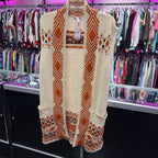 MD Sless Knit Soft Aztec OF Cardi