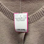 MD LS BF Knit Solid Cardi