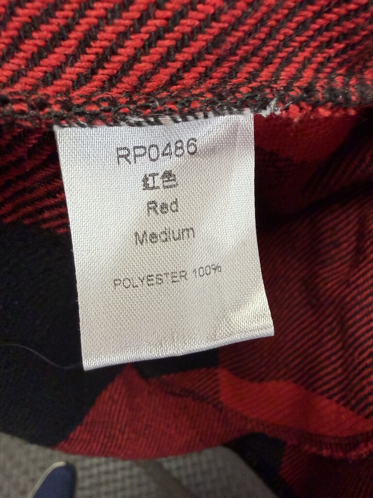 Md Sless OF Plaid Draped Shawl Collar