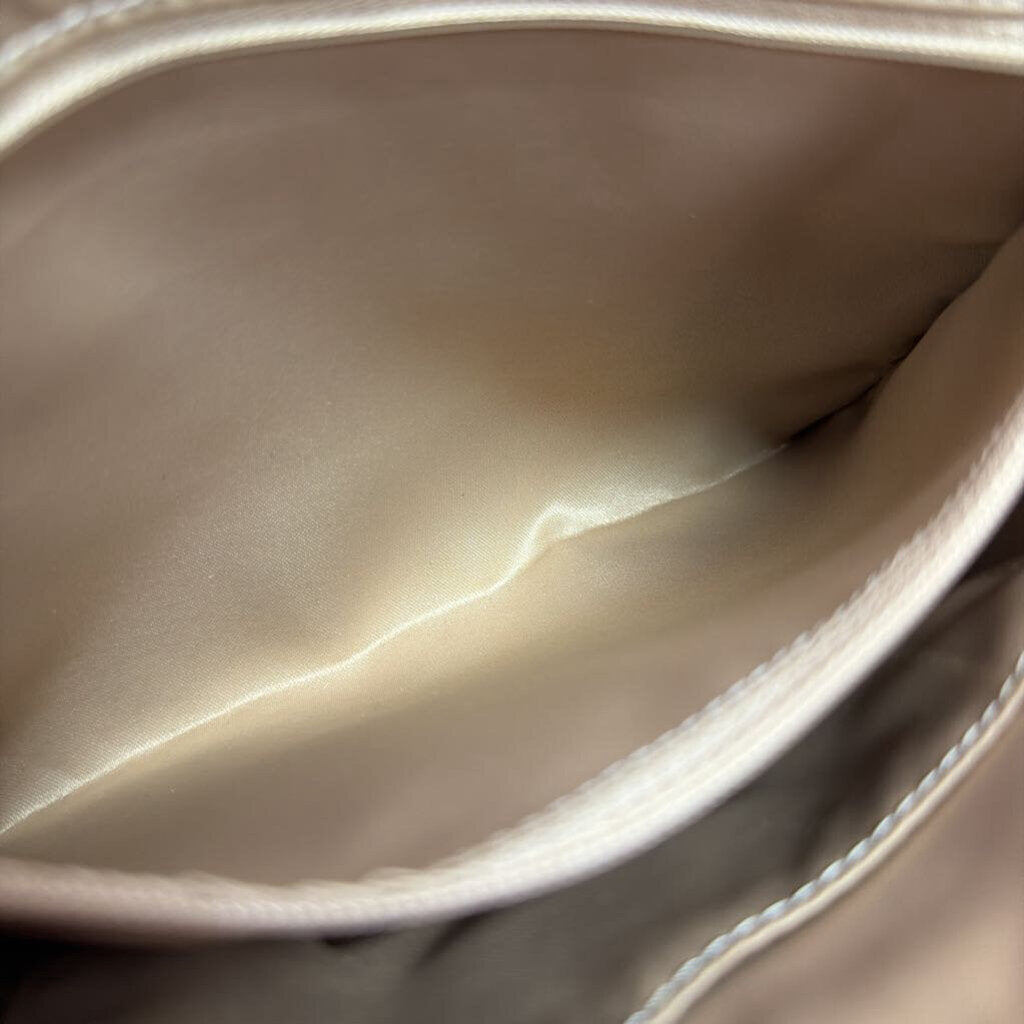 Coach Taylor Leather Mini Flap Crossbody Bag Taupe/Olive Gray