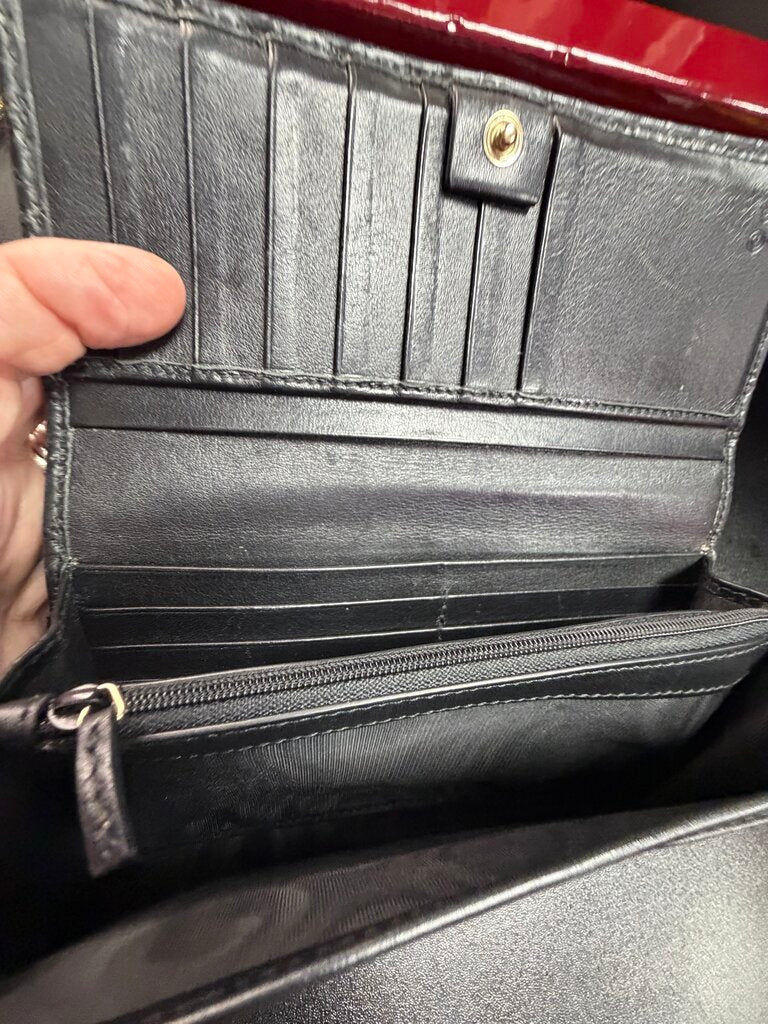 Gucci Microguccissima Continental Long Black Wallet