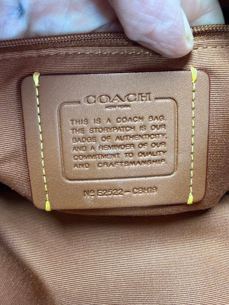Coach Jude Duffle In Smooth Leather
