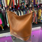 Coach Jude Duffle In Smooth Leather