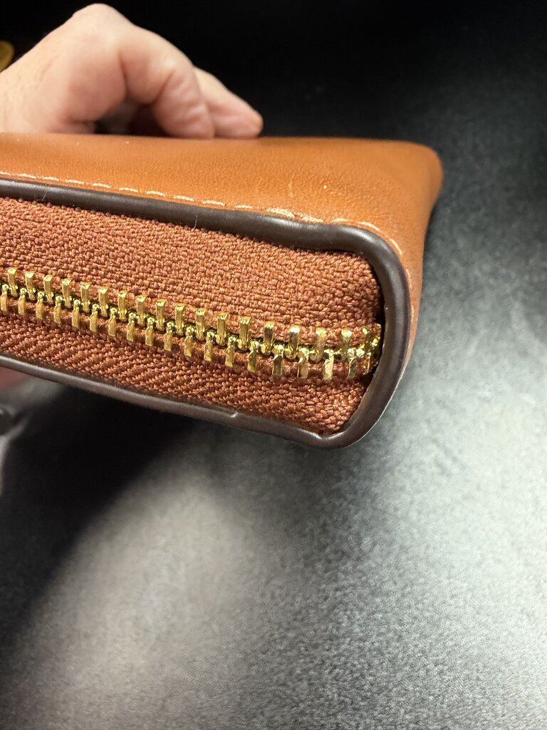 Coach Accordion Zip Wallet