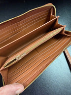 Coach Accordion Zip Wallet