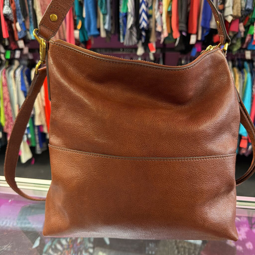 Fossil Amelia Slouchy Hobo Crossbody Shoulder Bag