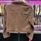 SM L/S snap front corduroy jacket