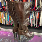 6.5 Nero Giardini Buratta Leather Boots