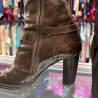 6.5 Nero Giardini Buratta Leather Boots