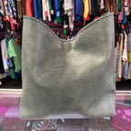 Jen & Co. Alexa 2-in-1 Hobo Bag Whipstitch Trim Vertical Zippers Detail