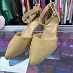 6 Unknown Pointed Ankle Strap Heel